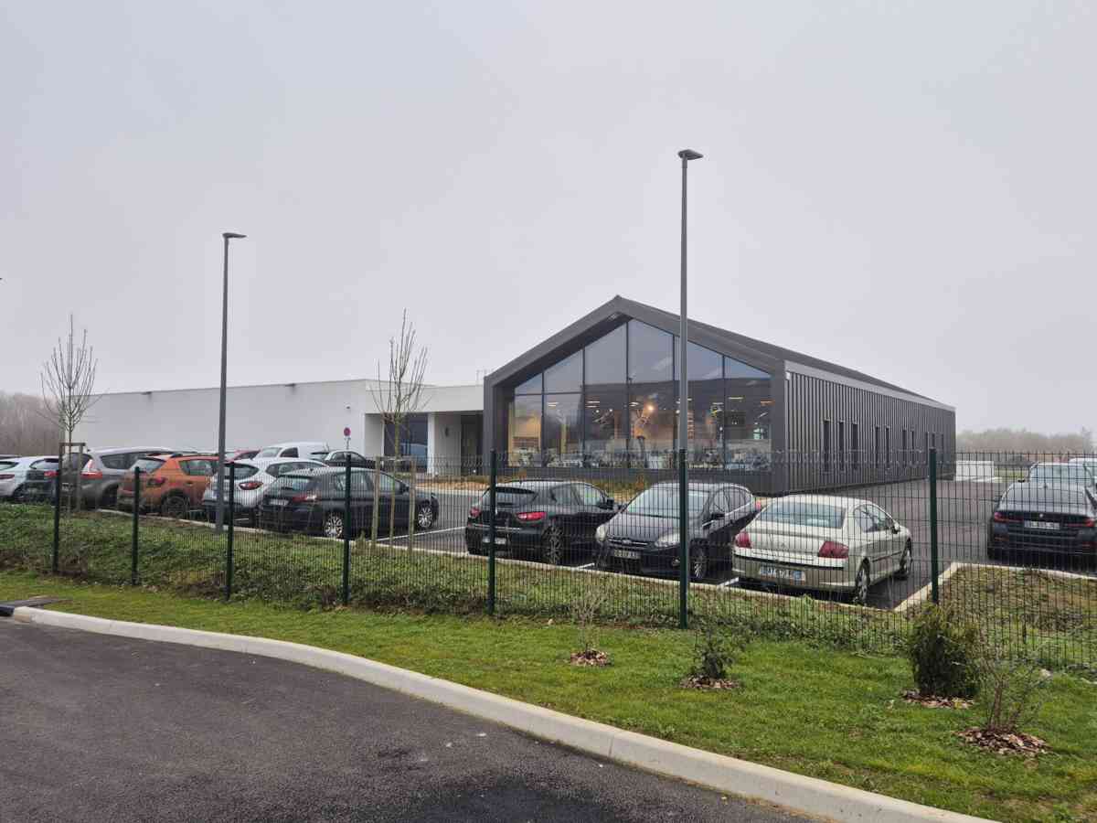 Réalisation d'un bâtiment industriel et de bureaux - Maison DRUCKER (60) - I2C Construction