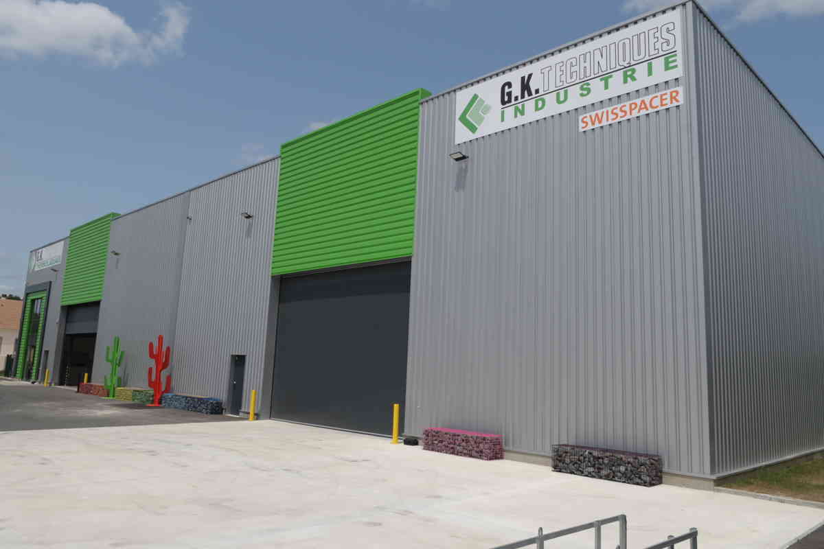 Construction Bâtiment industriel GK TECHNIQUES Forges-les-Bains (91) - I2C Construction