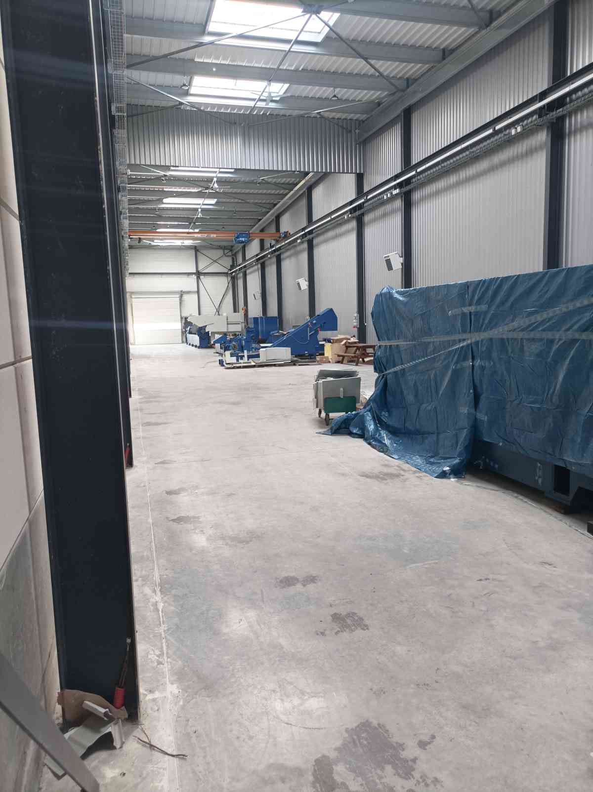 Construction d'une extension bâtiment industriel pour EUROPELEC à Bregy (60) - Réalisation I2C