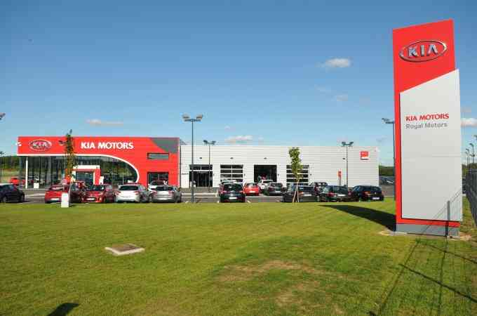 I2C Construction - Réalisation concession KIA Chartres - 1