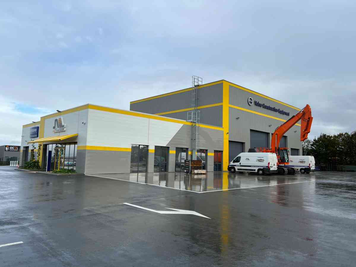 Construction d'un bâtiment commercial de 900 m² pour Kleber-Malecot à Niort (79) - Réalisation I2C