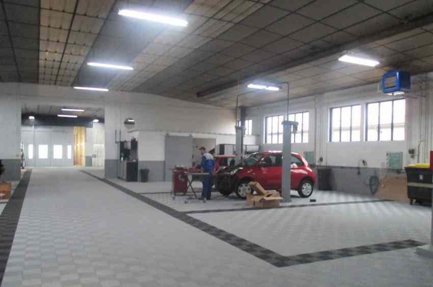 Atelier de carrosserie mise aux normes bâtiment - I2C Construction