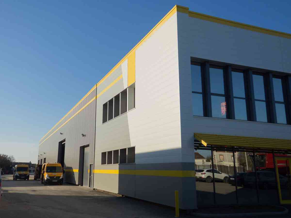 Extension et réhabilitation concession agricole