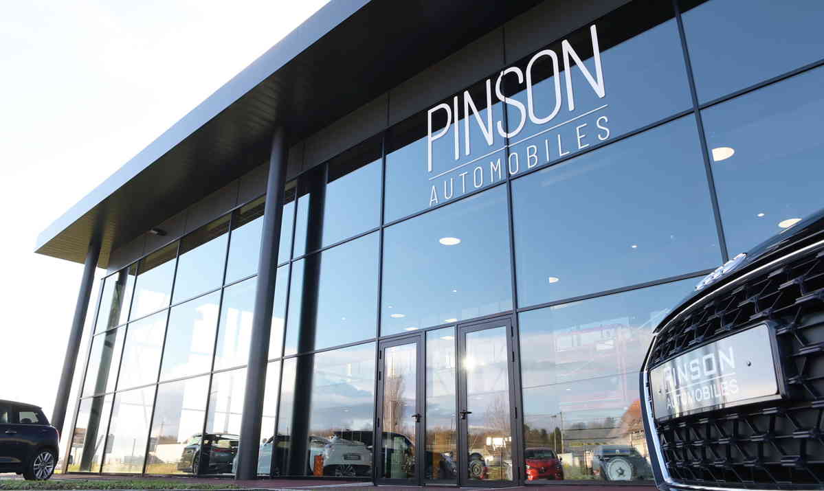 Pinson Automobiles - construction concession auto Orléans (45) - I2C Construction