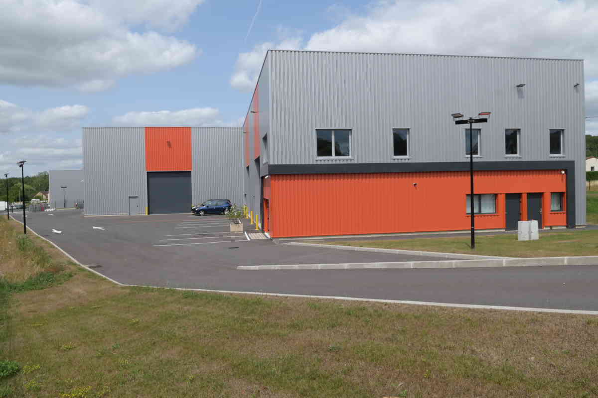 Construction d'un bâtiment industriel de 3 000 m² Start Delta équipement à Forges-les-bains (91) - Réalisation I2C