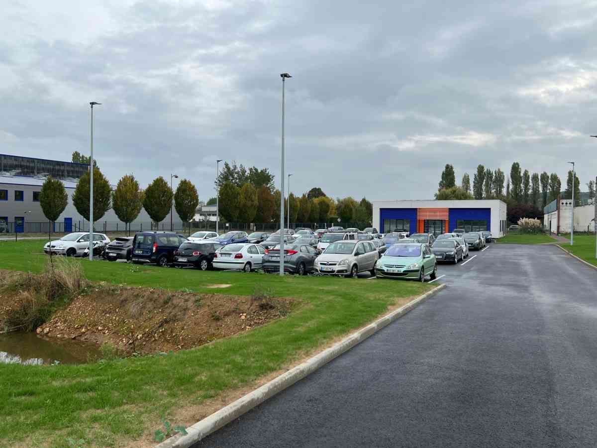 Construction de bâtiments  industriel et de bureaux - SAIMAP-VIENNOT près de Dreux (28) - Réalisation I2C