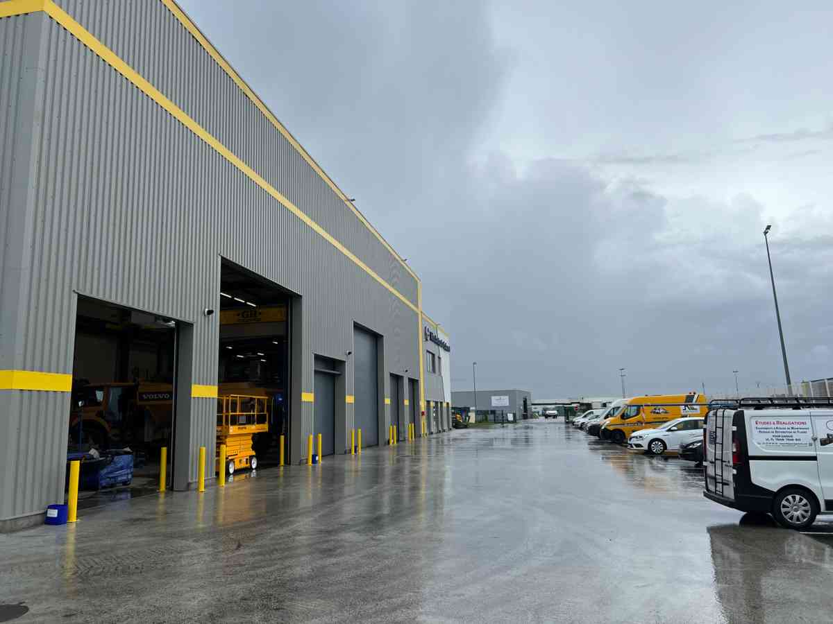 Construction d'un bâtiment commercial de 1 400 m² pour Kleber-Malecot à Nantes (44)  - Réalisation I2C 