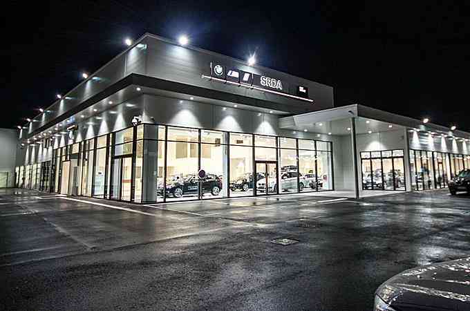 I2C Construction - bâtiment commercial BMW Rouen - Phase 2