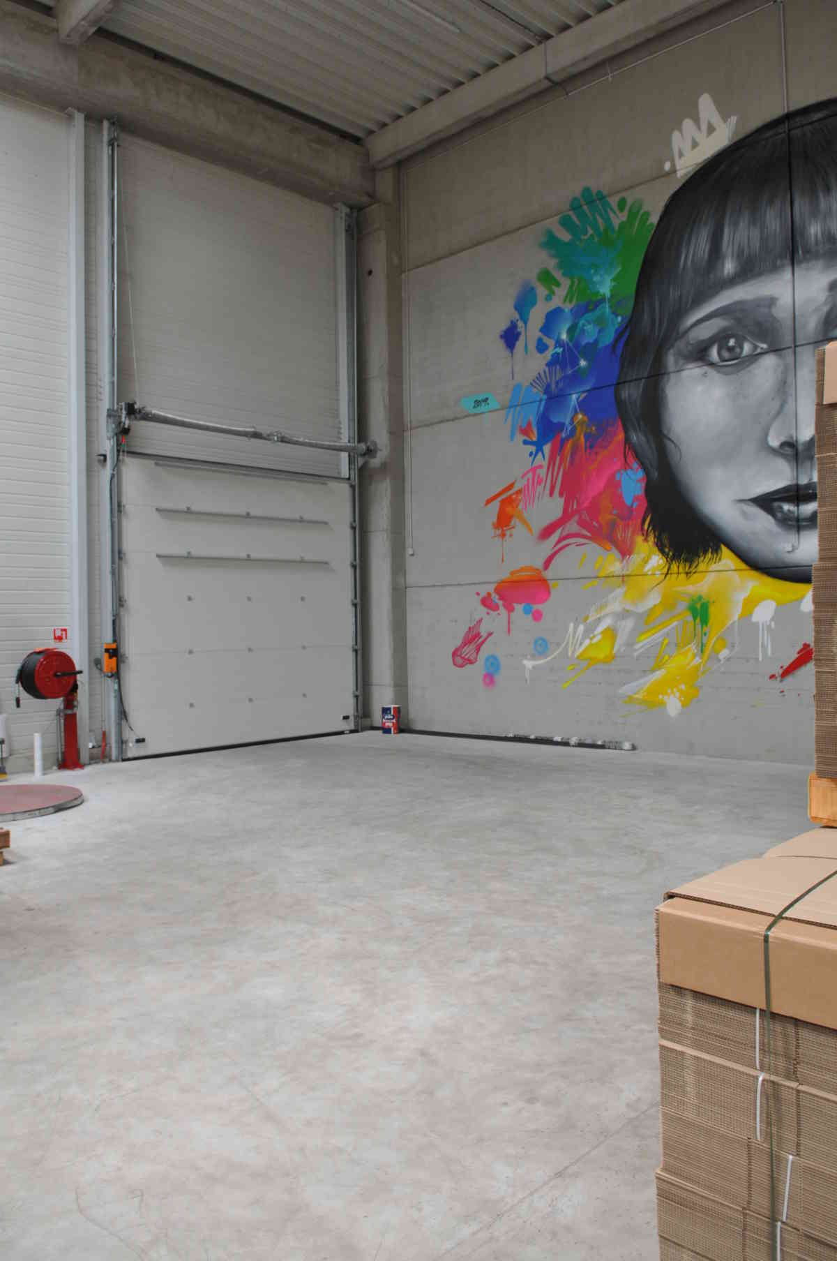 Bâtiment stockage pour Cléopâtre à Ballan Miré (37) - I2C Construction