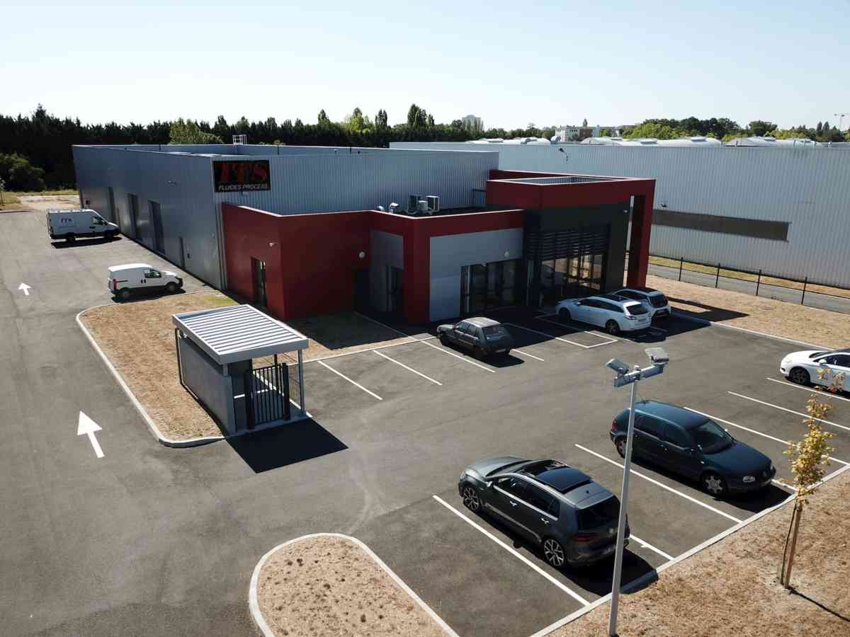 Réalisation d'un bâtiment industriel neuf dans le Loiret (45)