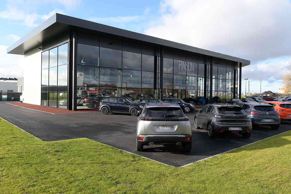 construction espace commercial automobile - Orléans (45)