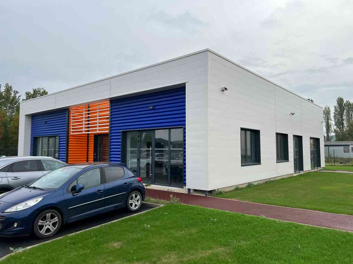 Construction de bâtiments  industriel et de bureaux - SAIMAP-VIENNOT près de Dreux (28) - Réalisation I2C