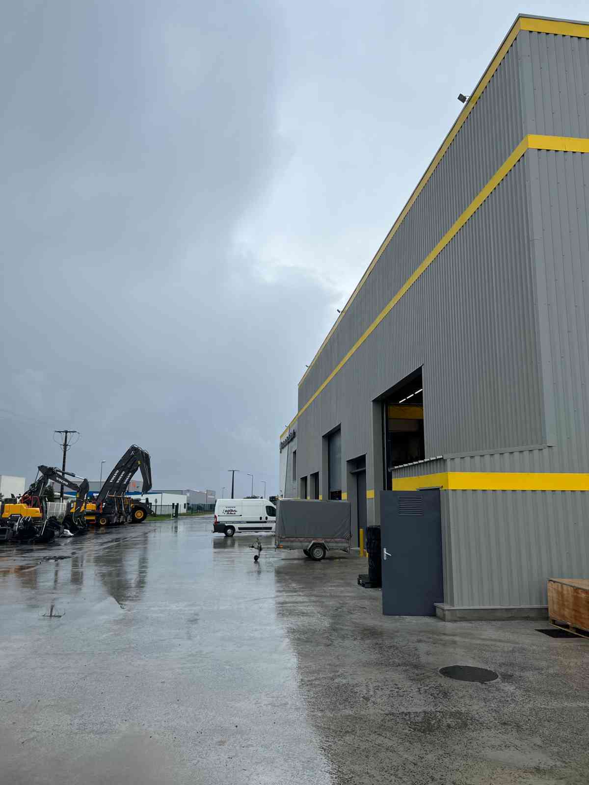 Construction d'un bâtiment commercial de 1 400 m² pour Kleber-Malecot à Nantes (44) - Réalisation I2C 