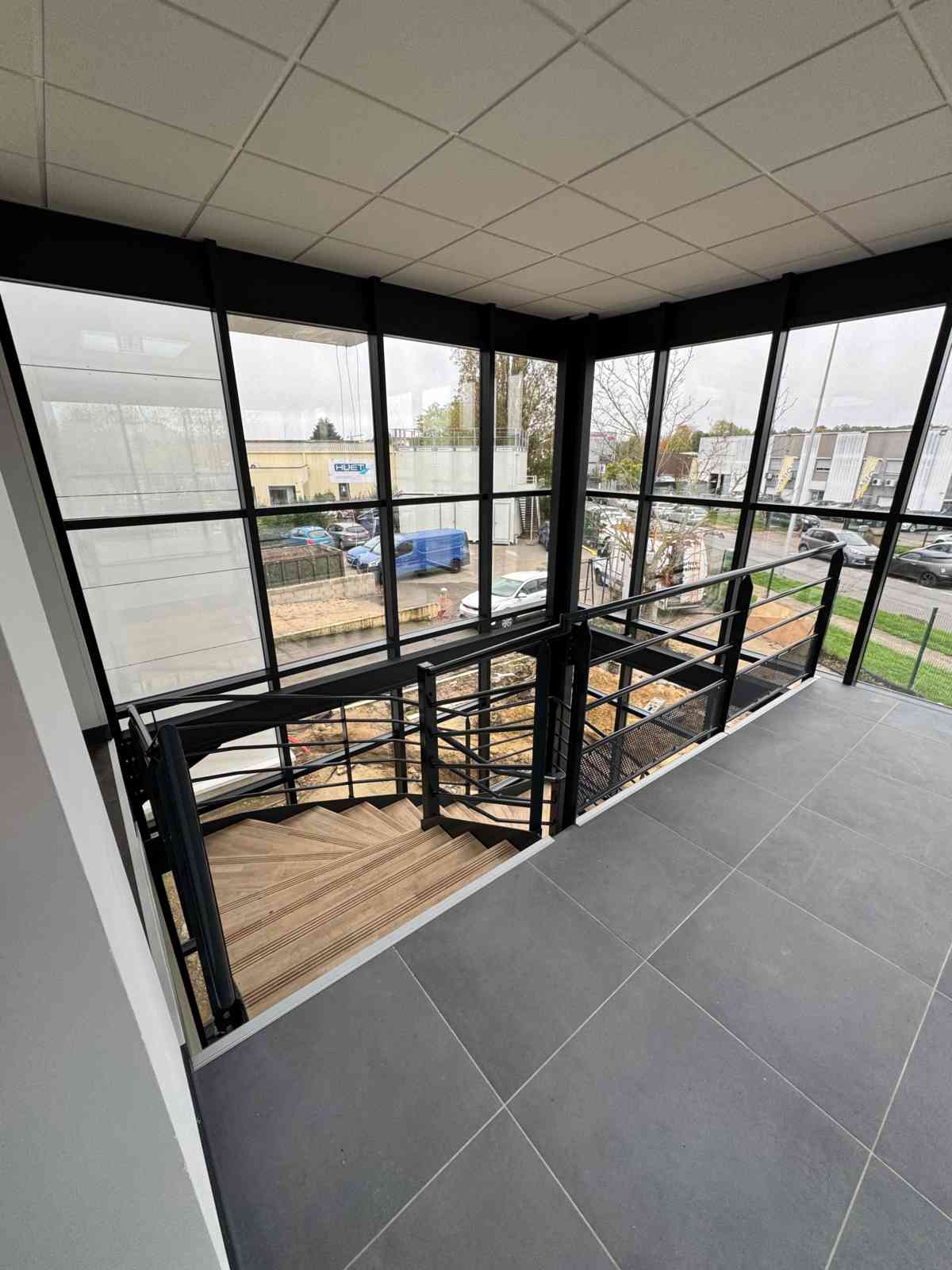 Réalisation d’un bâtiment de bureaux et entrepôt pour la Société Igiénair Sainte-Geneviève-des-Bois (91) - I2C Construction 