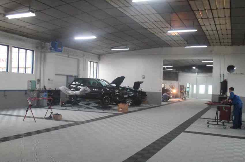 Remise en conformité d'un atelier de carrosserie par I2C
