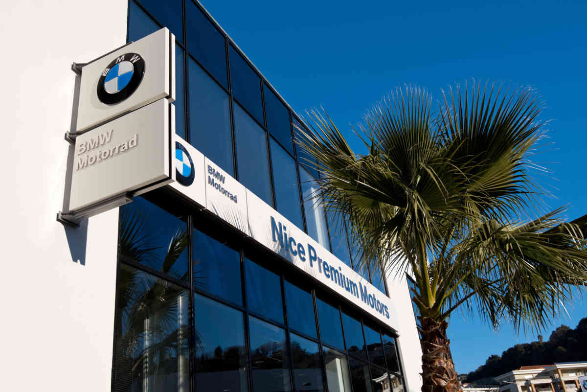 I2C livre la concession BMW Motorrad Nice 