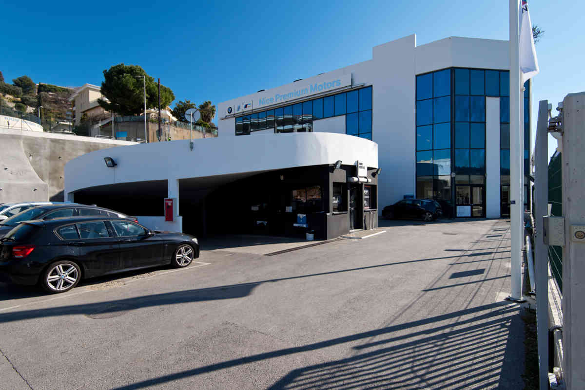 Concession BMW NICE PREMIUM MOTORS - I2C Construction