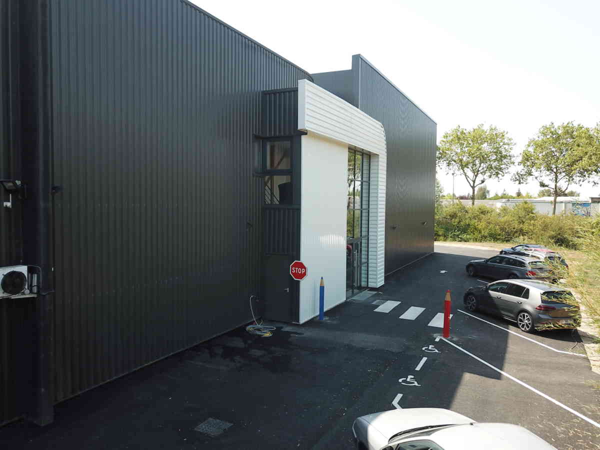 Bâtiment stockage pour Cléopâtre à Ballan Miré (37) - I2C Construction