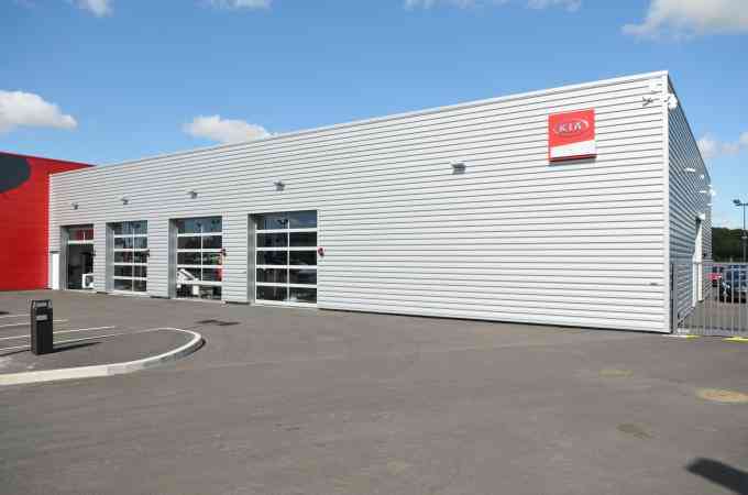I2C Construction - Réalisation concession KIA Chartres - 2