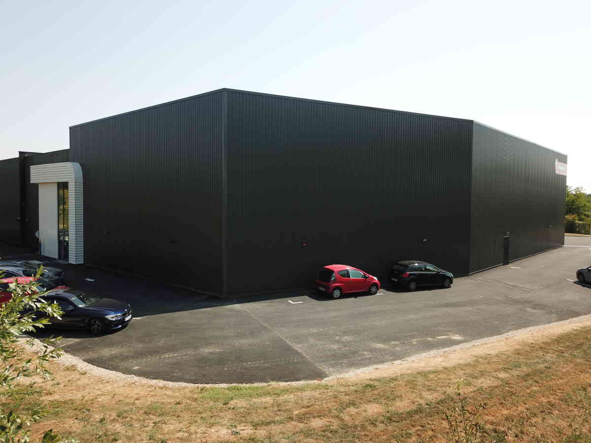 Bâtiment stockage pour Cléopâtre à Ballan Miré (37) - I2C Construction