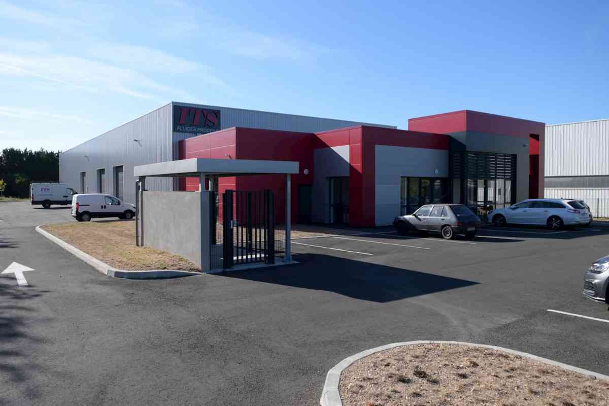 Construction d'un local industriel près d'Orléans (45)