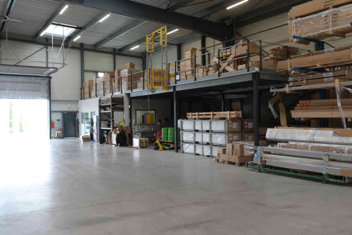 Construction Bâtiment industriel GK TECHNIQUES Forges-les-Bains (91) - I2C Construction