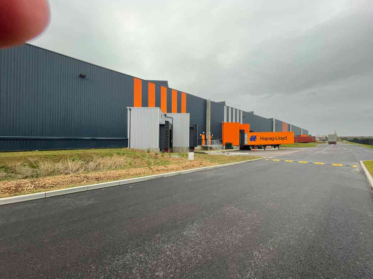 Réalisation d’un bâtiment logistique de 32 000 m² à Dreux (28) pour les Transports Vallée  - I2C construction.