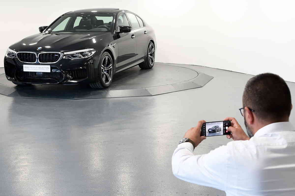 réhabilitation batiment commercial - studio photo automobile d'occasion - Nanterre 92