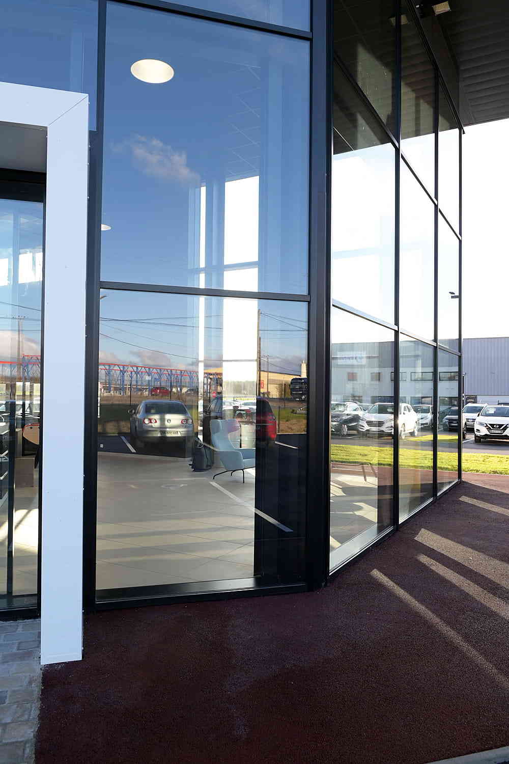 Pinson Automobiles - construction concession Orléans (45) - I2C Construction