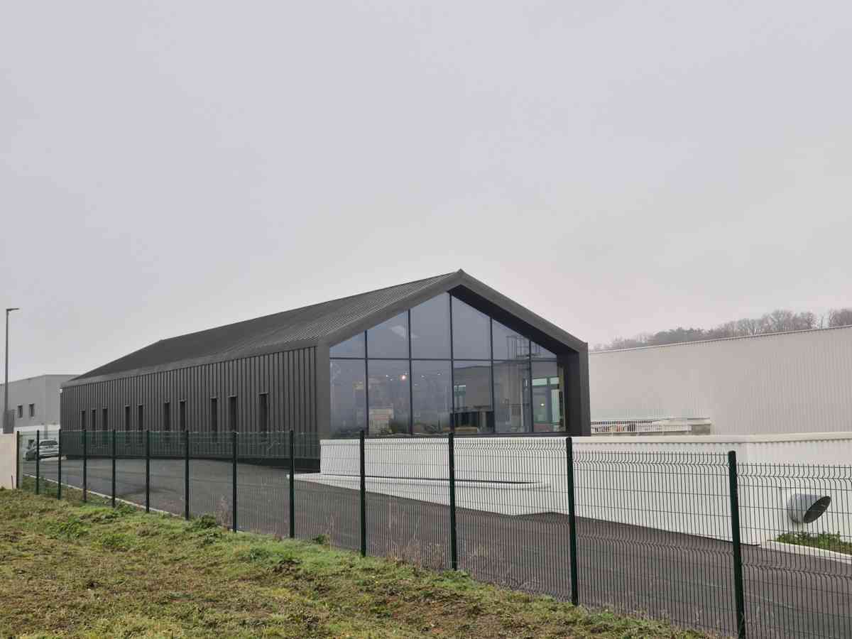 Réalisation d'un bâtiment industriel et de bureaux - Maison DRUCKER (60) - I2C Construction