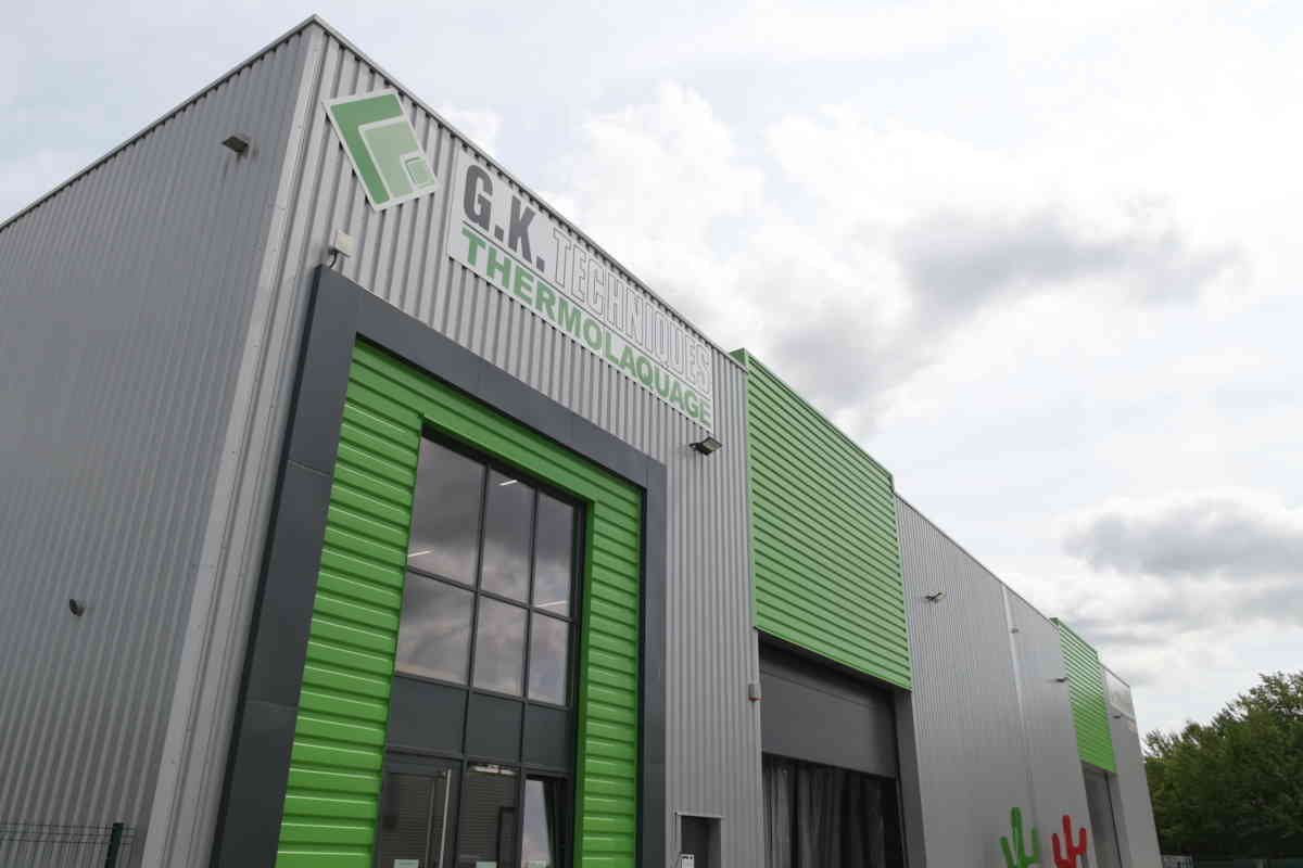 Construction Bâtiment industriel GK TECHNIQUES Forges-les-Bains (91) - I2C Construction