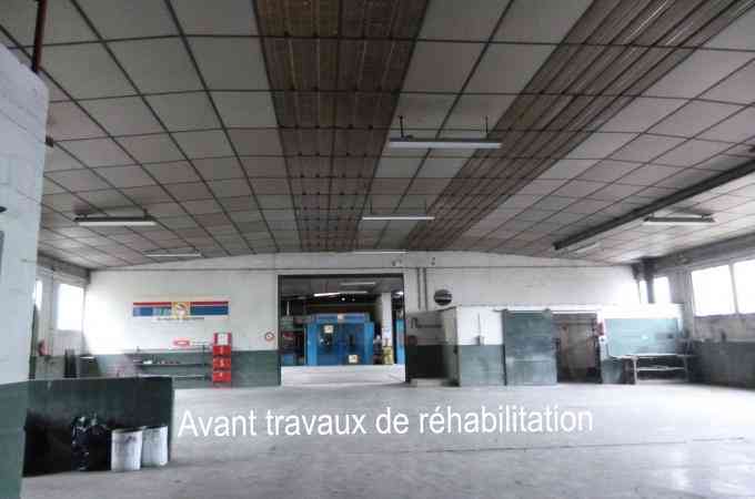 Réhabilitation d'un atelier de carrosserie par I2C - Chartres (28)