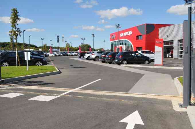 I2C Construction - Réalisation Concession KIA Chartres - 9