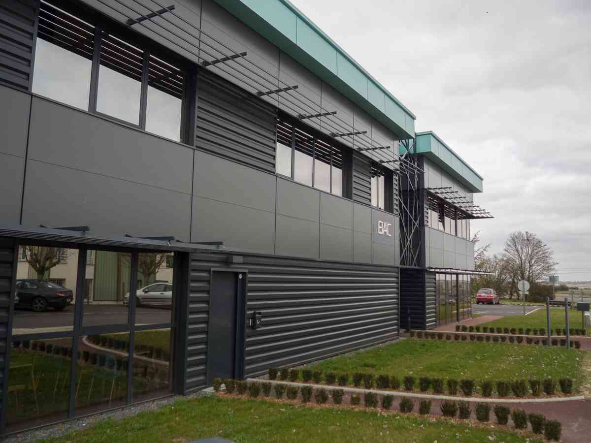 Construction bâtiment industriel situé à Cognac (16) proche de Bordeaux.