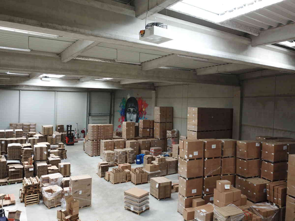 Bâtiment stockage pour Cléopâtre à Ballan Miré (37) - I2C Construction