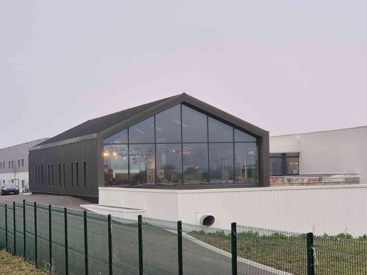 Réalisation d'un bâtiment industriel et de bureaux - Maison DRUCKER (60) - I2C Construction